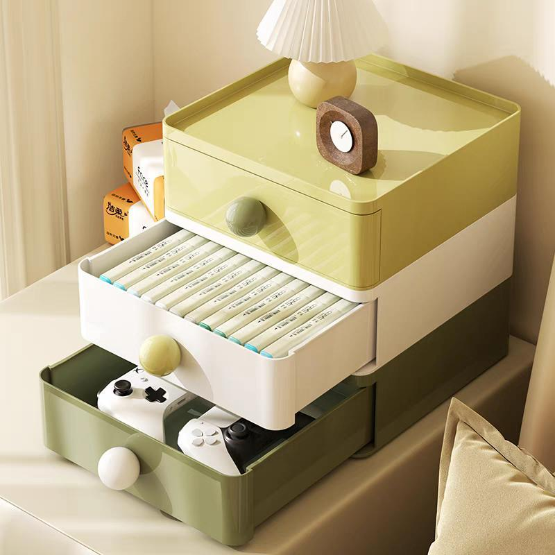 Dopamine desktop organizer, stackable organizer