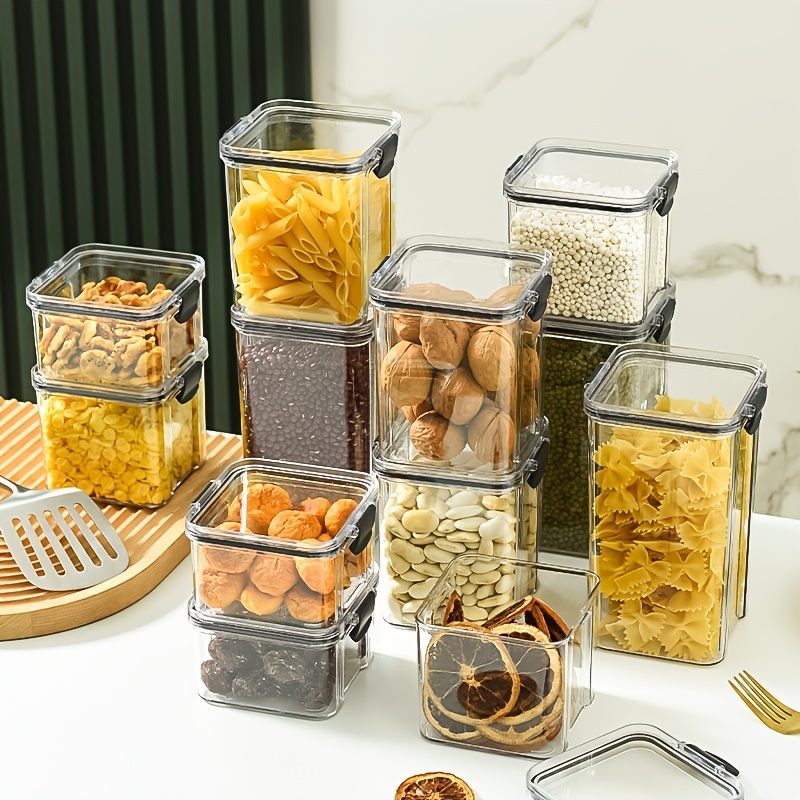 7-piece kitchen airtight jar set for cereal products