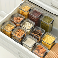 7-piece kitchen airtight jar set for cereal products