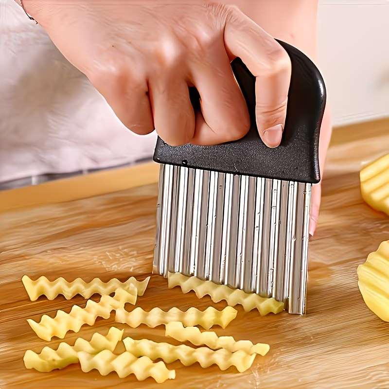 Krajacz do frytek falisty ze stali nierdzewnej