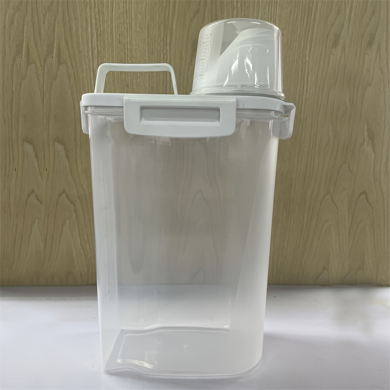 4-pack 2.5L/84oz Sealed Food Storage Containers - Rice Storage Containers
