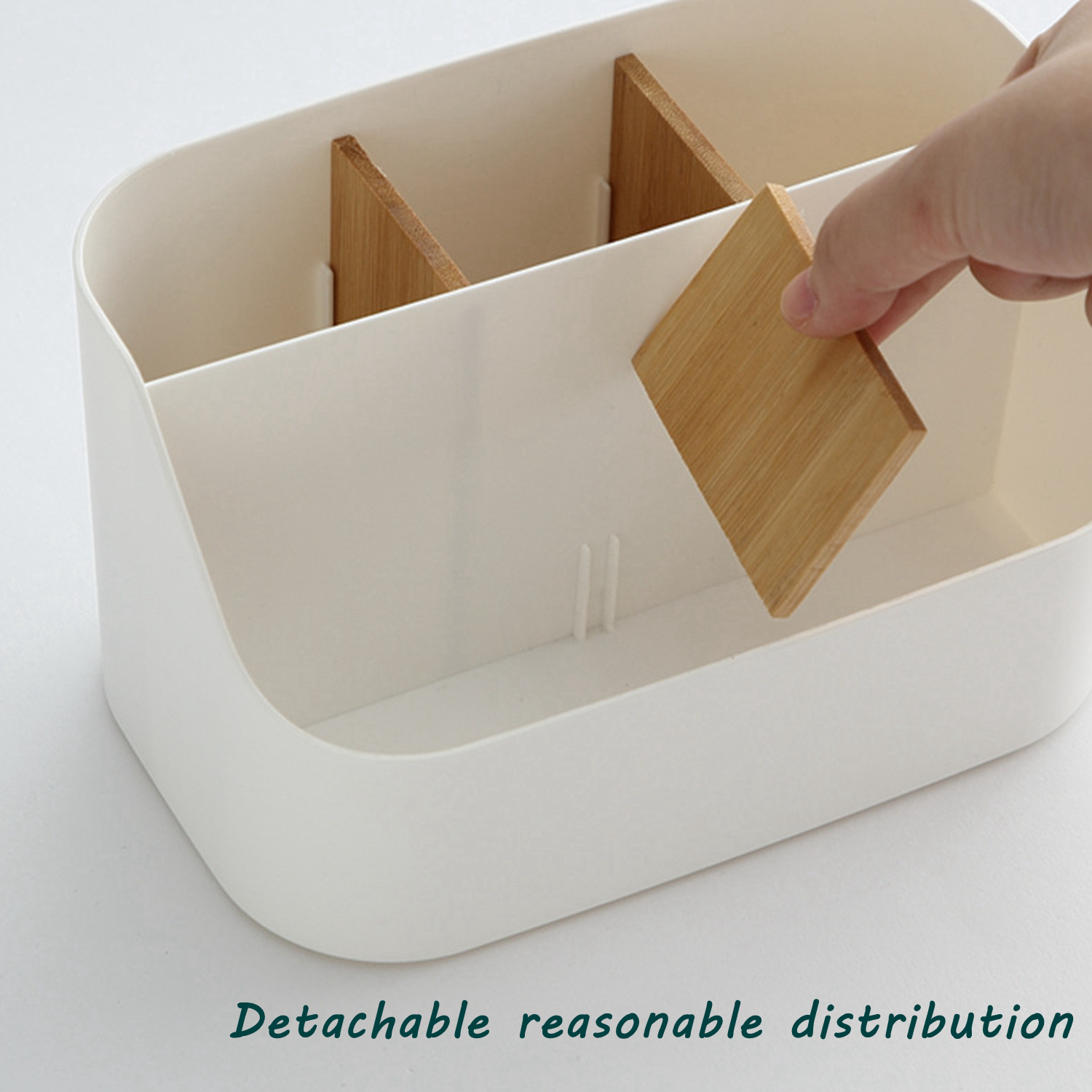 Desktop organizer box, pen holder, and card holder, suitable for office desks.