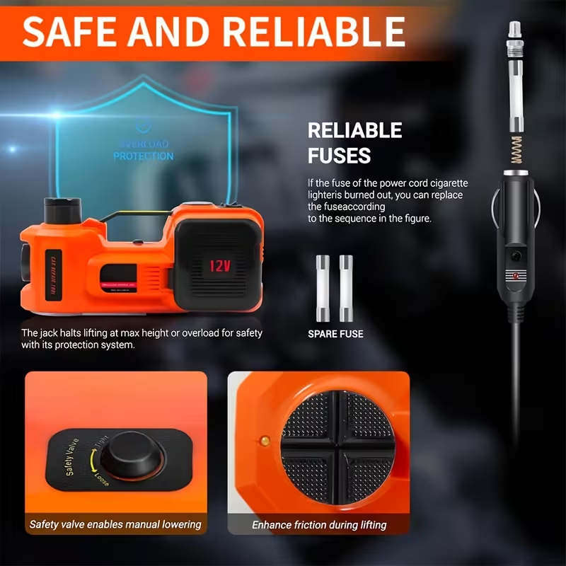 🧰ELECTRIC CAR JACK KIT🔥BUY 2 GET FREE SHIPPING🔥