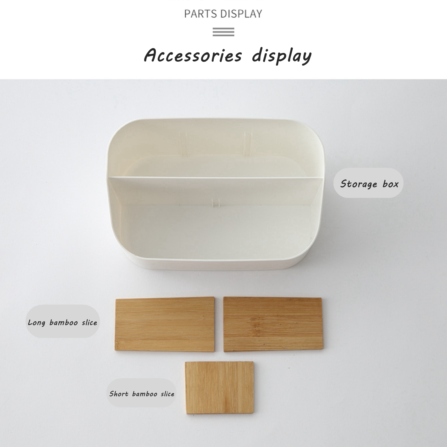 Desktop organizer box, pen holder, and card holder, suitable for office desks.