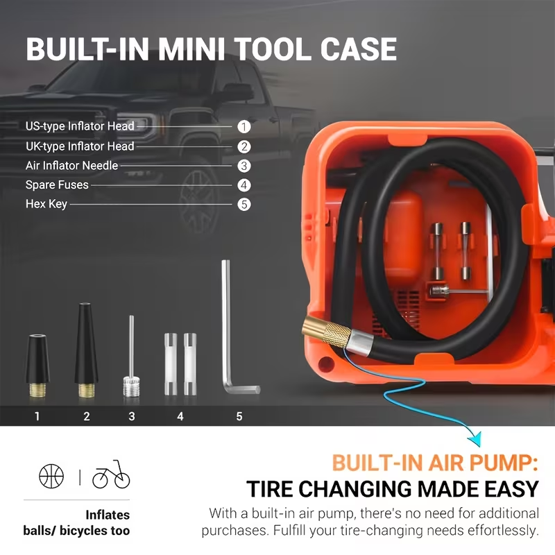 🧰ELECTRIC CAR JACK KIT🔥BUY 2 GET FREE SHIPPING🔥